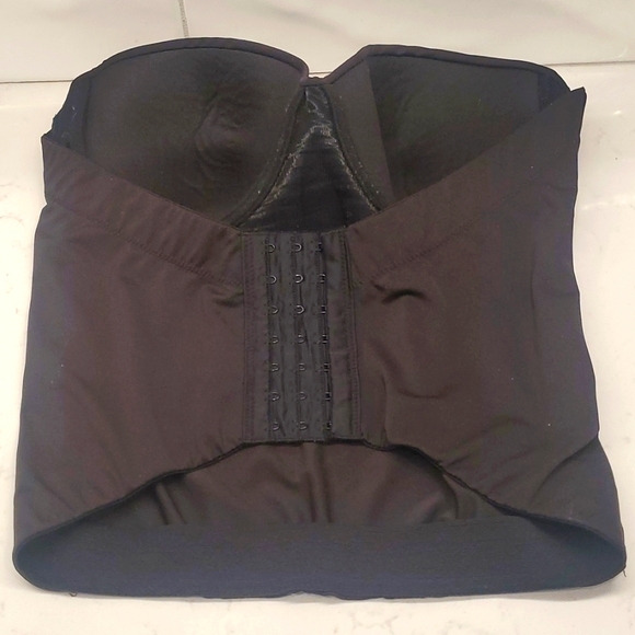 Fashion Forms strapless bra black sz 36D - Picture 2 of 4